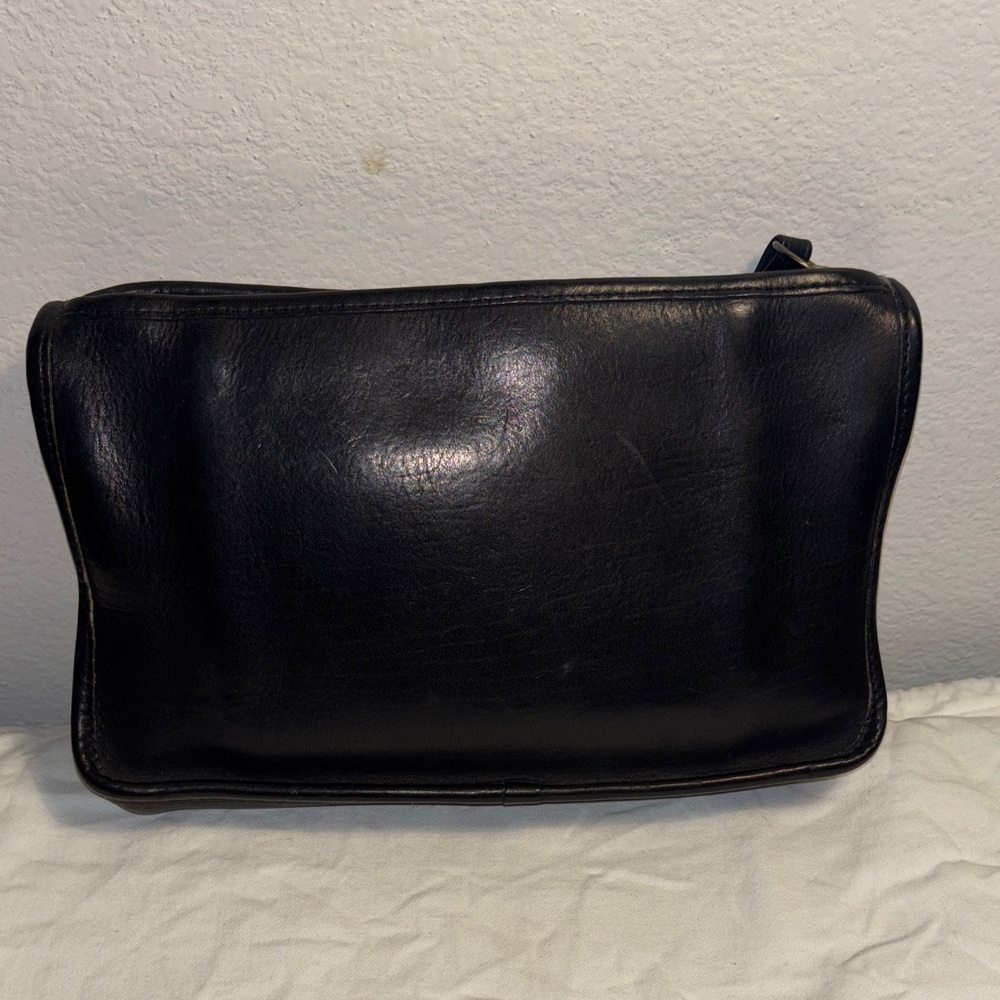 Coach Vintage Basic Bag or Zippered Clutch No. 569-2515 Made In New York - Picture 5 of 8